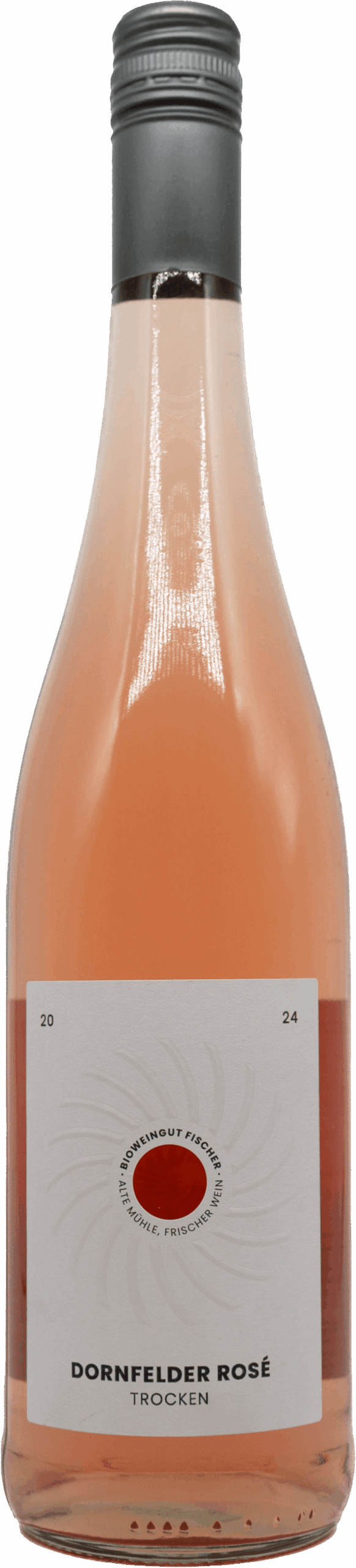 Flasche Dornfelder Rosé trocken