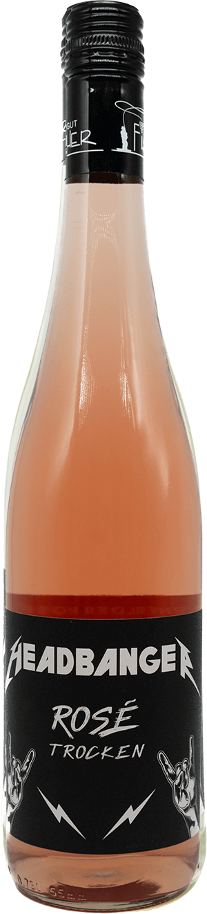 Flasche Headbanger Rose trocken